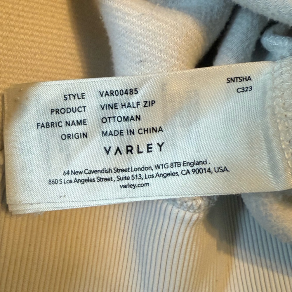 Varley Vine Half Zip Pullover L - Picture 14 of 15